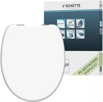 Sch&uuml;tte WC-Sitz White Duroplast mit Absenkautomatik wei&szlig; (4008431821009)