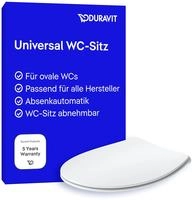 Duravit 0022790000, Duravit Univavo WC-Sitz Oval 0022790000 Absenkautomatik,