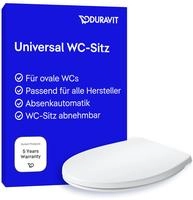 Duravit 0023690000, Duravit Univavo WC-Sitz Oval 0023690000 Absenkautomatik,