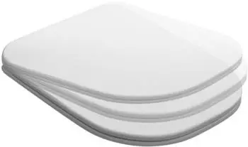 Sapho Kerasan Tribeca WC-Sitz Duroplast Soft Close weiß (519101)