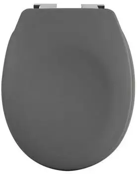 Spirella Neela WC-Sitz oval Duroplast Softclose matt Grau (10.21303)