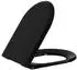 Creavit WC-Sitz Duroplast Softclose flach, schwarz matt (KC0103.03.1400E)
