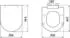 Creavit WC-Sitz Duroplast Softclose flach, schwarz matt (KC0103.03.1400E)