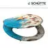Schütte Beach and Wood WC-Sitz mit Absenkautomatik, MDF, bunt (80184-A)