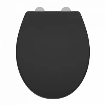 instmaier Helma WC-Sitz Oval Duroplast Schwarz Absenkautomatik (Helma)