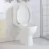 vidaXL Toilettensitz Absenkautomatik Quick-Release Weiß (145019)