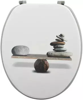 MSV Spirit WC-Sitz MDF Edelstahlscharniere (142242)