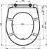 Alca WC-Sitz Duroplast Antibakteriell Weiß (A601)