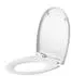 Duravit Univavo WC-Sitz Oval Absenkautomatik abnehmbar Scharniere Edelstahl Weiß (0023190000)