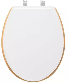 Paris Prix Modern Color WC-Sitz Holz Wei&szlig; (FIVE-174669A)