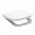 instmaier Helma WC-Sitz Duroplast Weiß Eckig Absenkautomatik Quick Release (5051059)