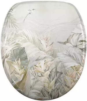 Sanilo Hortus WC-Sitz mit Absenkautomatik, Oval, Wei&szlig;