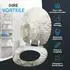Sanilo Hortus WC-Sitz mit Absenkautomatik, Oval, Weiß