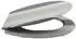 MSV Cardiff Grey WC-Sitz MDF Holzkern, Scharniere aus Edelstahl (142212)