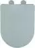 Wenko Galati WC-Sitz Duroplast D-Form Blaugrau matt (13488226-0)