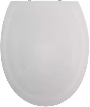 Spirella Harry WC-Sitz PP Soft-Close Edelstahl-Scharniere Hellgrau (10.29468)