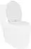 vidaXL Toilettensitz Weiß Duroplast Soft-Close 47x37,5x3,8cm