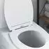vidaXL Toilettensitz Weiß Duroplast Soft-Close 47x37,5x3,8cm
