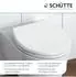 Schütte WC-Sitz Duroplast Absenkautomatik Weiß (82300-A)