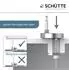 Schütte WC-Sitz Duroplast Absenkautomatik Weiß (82300-A)