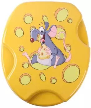 Sanilo WC-Sitz Cheesy mit Absenkautomatik, gelb