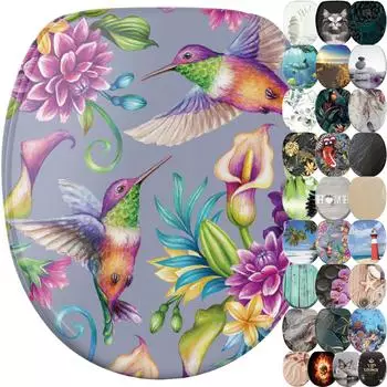 Sanilo Kolibri WC-Sitz mit Absenkautomatik, oval, bunt