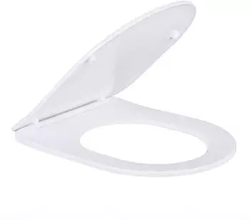 Aloni WC-Sitz Softclose Slim Easy-Click, wei&szlig;, Duroplast (AL0411)