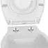 Bernstein U2006 Familien-WC-Sitz mit Kindersitz, Softclose, Quick-Release, oval, weiß (U2006)