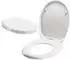 eVendix WC-Sitz Duroplast mit Absenkautomatik, Easy-Fix Clip System (4262455020422)