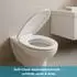 eVendix WC-Sitz Duroplast mit Absenkautomatik, Easy-Fix Clip System (4262455020422)