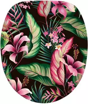 Sanilo WC-Sitz Bali mit Absenkautomatik, oval, bunt