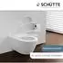 Schütte WHITE PRO 3 WC-Sitz D-Form, Duroplast, weiß, mit Absenkautomatik (82811)