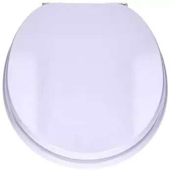 TP WC-Sitz Soft Close, MDF Holzkern, oval, wei&szlig;