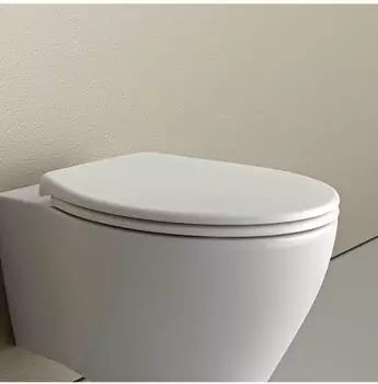 Bernstein WC-Sitz U2004 oval, Softclose, Duroplast, weiß glänzend (U2004)