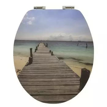 Spirella Maldives WC-Sitz MDF mit Absenkautomatik, Hochglanz (40.07364)