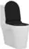 vidaXL Toilettensitz, verstellbar, schwarz, Polypropylen (42015818)