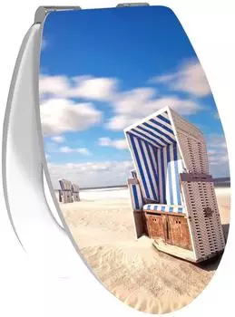 PRIMASTER WC-Sitz Ostsee mit Absenkautomatik, abnehmbar (6TS2I3182TE 000R)