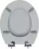 PRIMASTER WC-Sitz mit Absenkautomatik, Marmor, Edelstahlscharniere (HY-M263-MM-8040)
