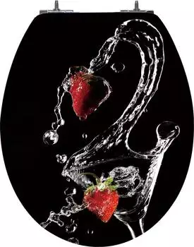 PRIMASTER WC-Sitz Strawberry mit Absenkautomatik, abnehmbar (782090903)