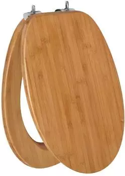 PRIMASTER WC-Sitz Bambus mit Absenkautomatik, abnehmbar (782090775)