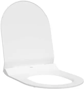 vidaXL Toilettensitz verstellbar, wei&szlig;, Polypropylen (42015817)