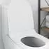 vidaXL Toilettensitz verstellbar, weiß, Polypropylen (42015817)