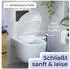 instmaier Helma WC-Sitz oval, Duroplast, weiß, Absenkautomatik (5051019)