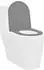 vidaXL Toilettensitz mit Schnellverschluss und Absenkautomatik, Duroplast, grau