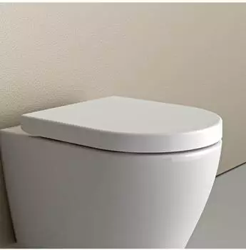 Bernstein U1009 WC-Sitz Softclose, Duroplast, wei&szlig; gl&auml;nzend (U1009)