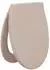 PRIMASTER WC-Sitz mit Absenkautomatik, beige, abnehmbar