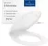 Villeroy & Boch Universal WC-Sitz oval, weiß glänzend, Absenkautomatik (8M94S101)