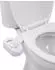 vidaXL Bidet-Aufsatz für Toilettensitz, Einzeldüse (145290)