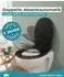 Calmwaters WC-Sitz oval, Duroplast, schwarz, Absenkautomatik (26LP6149)