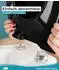 Calmwaters WC-Sitz oval, Duroplast, schwarz, Absenkautomatik (26LP6149)